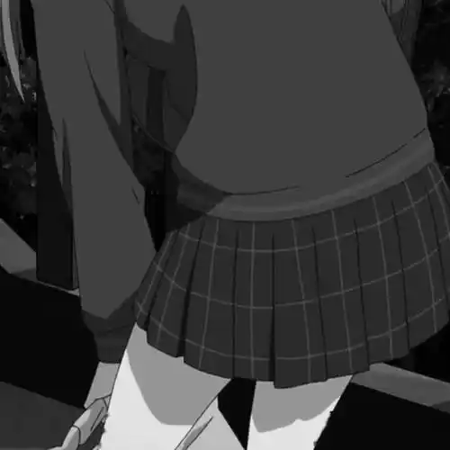 动漫头像黑白丧男女生头像