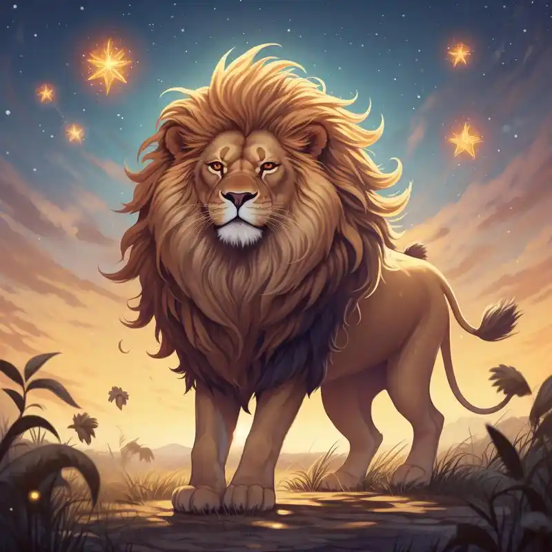 狮子座头像来啦03快来领取你的专属头像 狮子座总是能给人带来满满