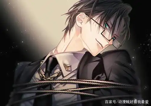 二次元美男子,穿上西装非常酷,都适合做头像!