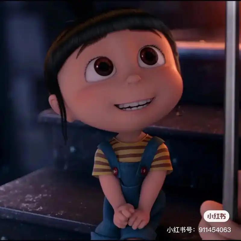 不像删了.#小黄人 #艾格尼丝 #小辫小辫扎起来 - 抖音