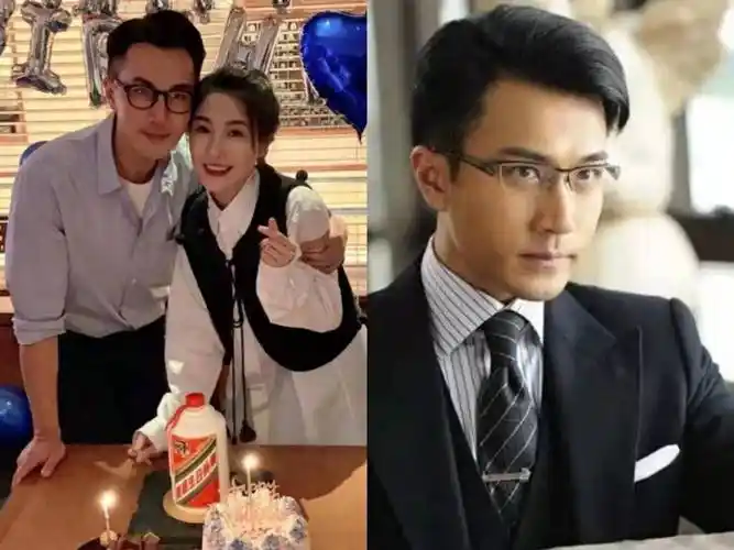 刘恺威罕见现身林峯堂妹生日,贴头合照十分亲密,46岁帅气依旧_林夏薇