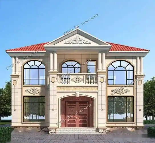 3款经典二层农村别墅,120平复式带堂屋,既有豪气又有地气