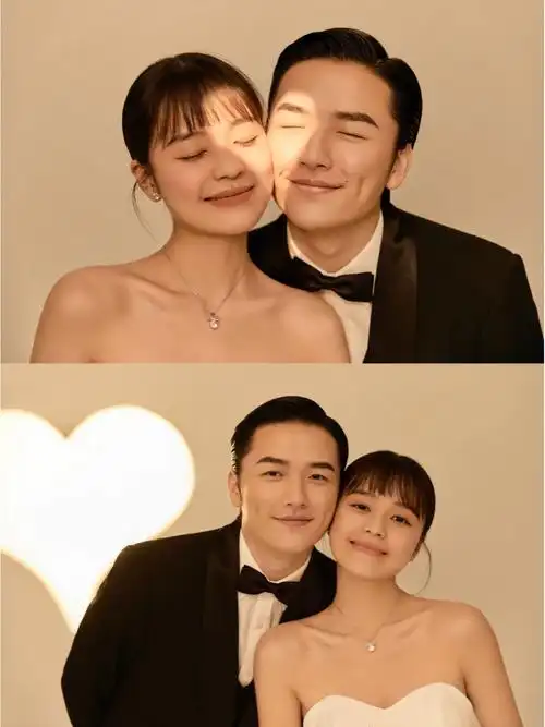 为爱爆灯迪丽热巴看了赞不绝口的婚纱照