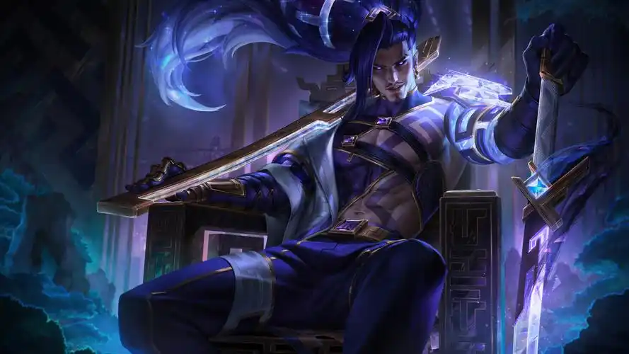 lol英雄联盟 疾风剑豪 亚索 yasuo 墨之影武者 至臻 4k壁纸