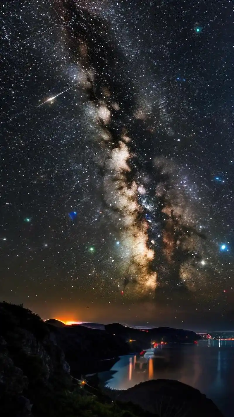 想要给手机换上新壁纸吗?来看看这组绝美的星空银河壁纸吧!