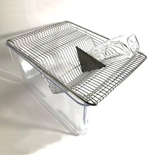 pc材质小白鼠代谢笼实验室透明老鼠饲养笼