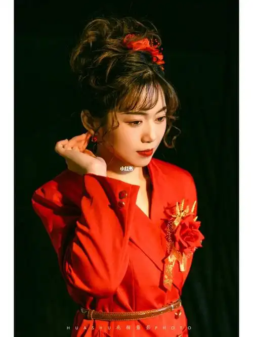 80年代复古婚纱写真