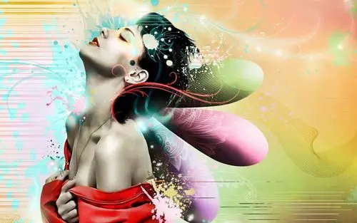 欧美潮流设计插画美女壁纸-设计壁纸-高清设计图片-第4图-娟娟壁纸