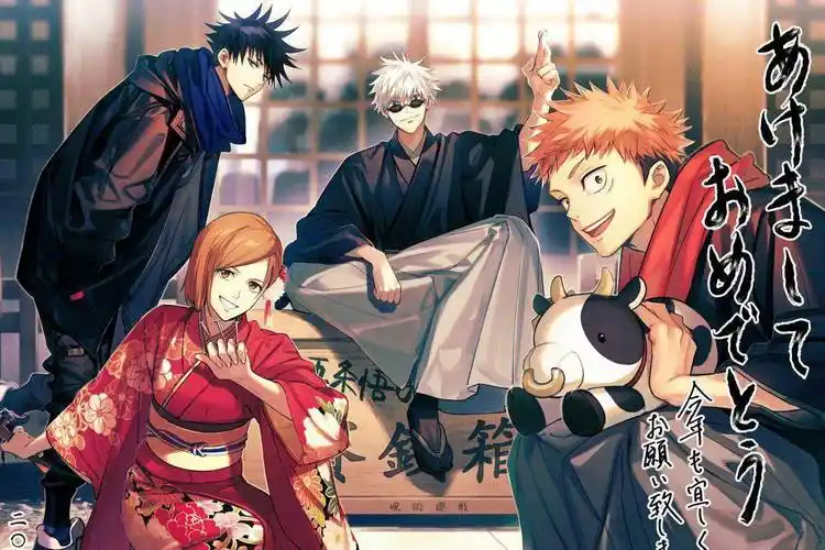 《咒术回战》全员穿上西装,伏黑惠成熟干练,五条悟神似怪盗基德