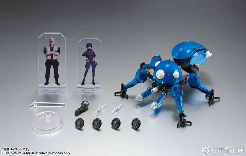 万代公布了一款robot魂系列的《攻壳机动队》思考战车—塔奇克马