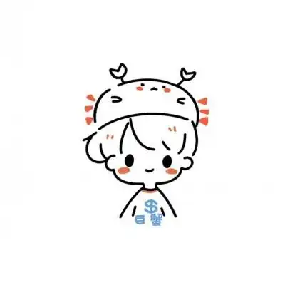 简约ins风手绘小人头像