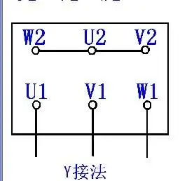 5kw 转速是940转的三相异步电动机的接线是怎么接的 有图最好 谢谢