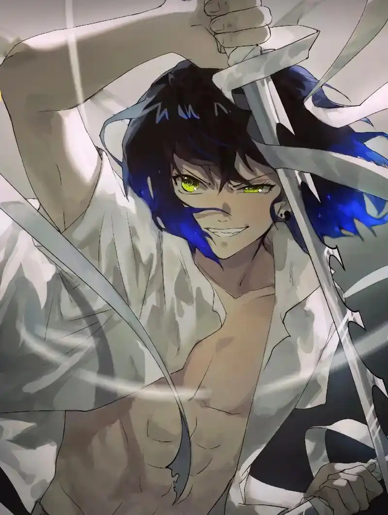 霸气壁纸 #动漫人物 霸气的伊之助 - 抖音