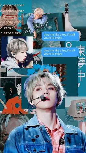 exoー边伯贤拼贴壁纸
