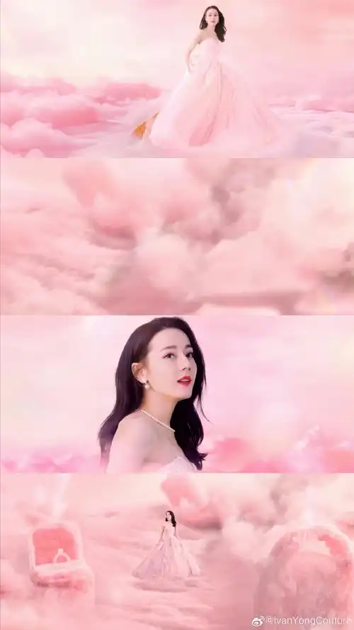 品牌代言人迪丽热巴##迪丽热巴同款##婚纱礼服##高级定制##最美礼服