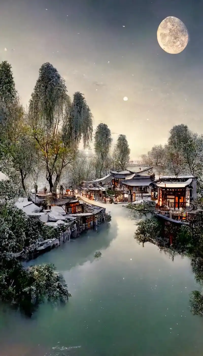 图文热点来了  #烟雨江南 #手机壁纸 - 抖音