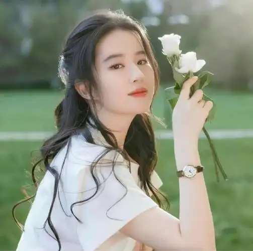 女明星捧花头像