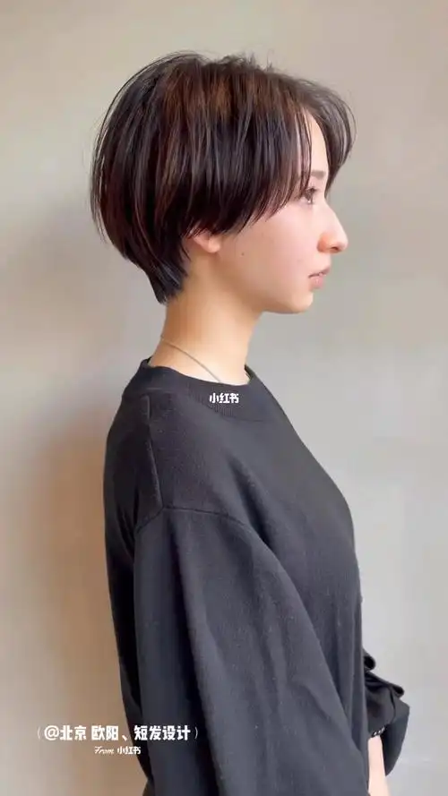 今日发型  #圆脸发型推荐  #北京欧阳短发设计  #减龄发型  #短发