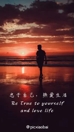 简约傍晚海边都市手机壁纸