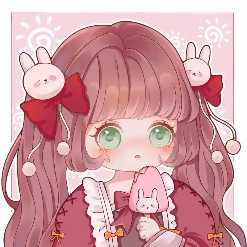 仙气女生头像 #可爱女生头像 #甜系女孩 #漫画女孩  - 抖音