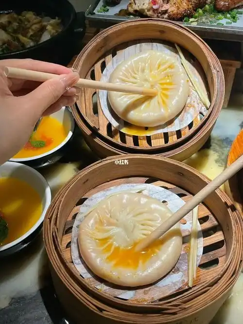 蟹黄鱼鲜 秋日限定喔～-92店名:绿茶餐厅(扬州万象汇店)99位置