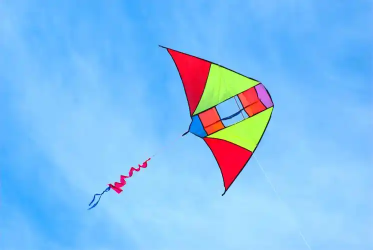 放线的在前猛跑,托风筝的在后紧随,在欢呼叫喊声中,一只只美丽的