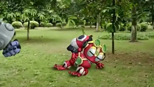 0:02:11快乐酷宝2:小宝的能量不够了,婷婷散发七彩元动能让小宝充满