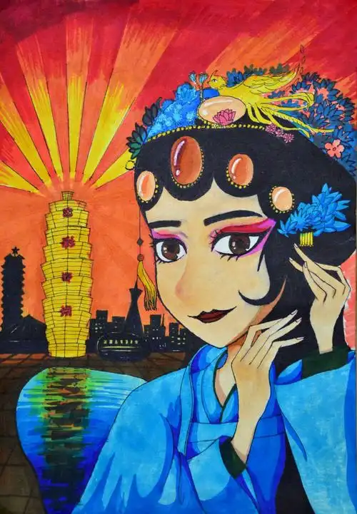 2018年郑州市中小学美育活动我校学生入选及获奖美术作品欣赏