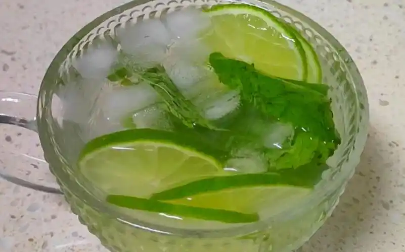 超级懒人做法的夏日冰爽薄荷柠檬水