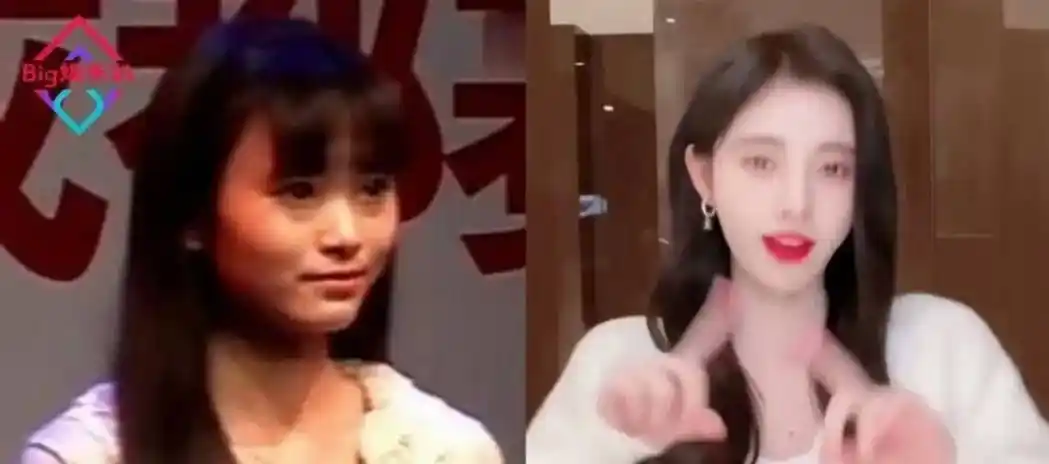 完美无瑕的鞠婧祎漏出马脚,自诩天生发量王者的她,头发并不多!