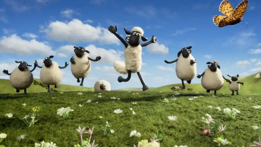 小羊肖恩可爱羊羊高清桌面壁纸第一弹