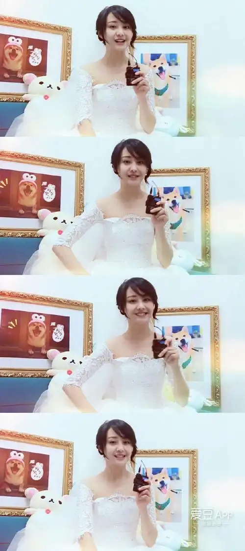 [郑爽]不同时期"郑爽婚纱"成长记录 做正版最美的新娘(图文)