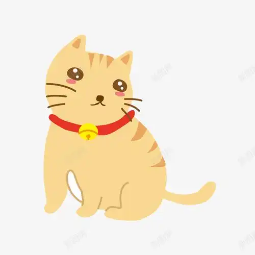 卡通可爱小橘猫