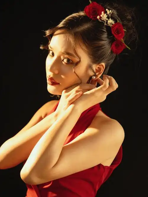 90年代港风复古电源感写真复古港风