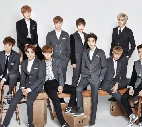 【图】罕见tfboys与exo成员合影瞬间 粉丝大呼很和谐