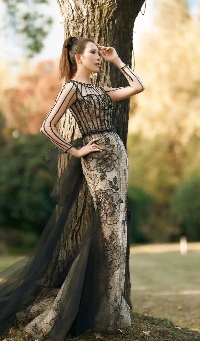 蔡少芬高清写真魅力十足,优雅性感,风姿绰约