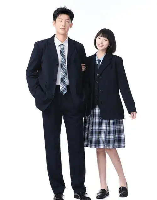 深圳校服中学 深圳中学生校服礼服初中高中统一冬装西装长袖衬衫冬裙