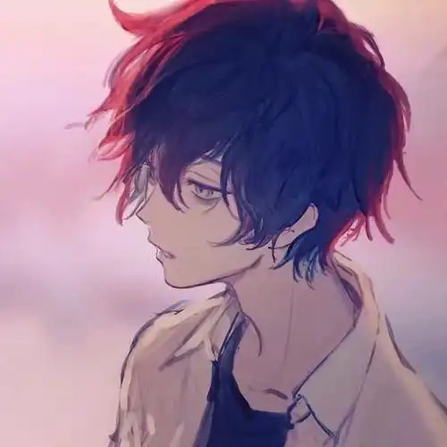 动漫头像动漫男头二次元男生可爱颓废帅气冷酷邪魅骚气头像哲也收集侵