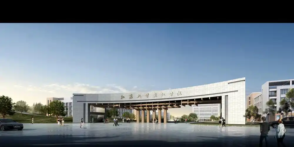 campus scenery-京江学院