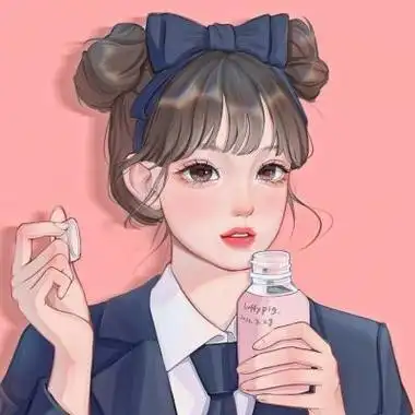 动漫可爱很火的女生气质头像