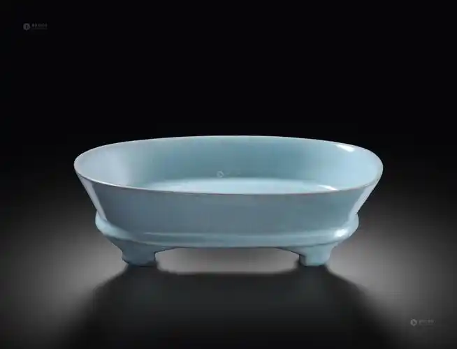 1014宋代汝窑水仙盘