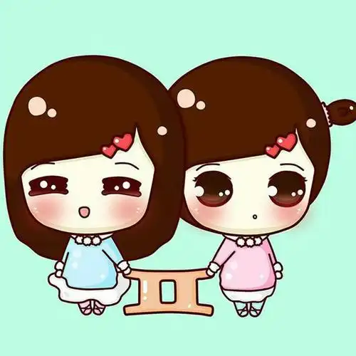 超萌可爱十二星座女生专属头像图片_星座头像_头像控