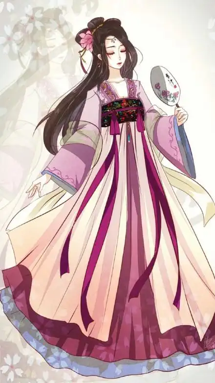 古装图片女装汉服动漫,古装图片女装汉服动漫画法