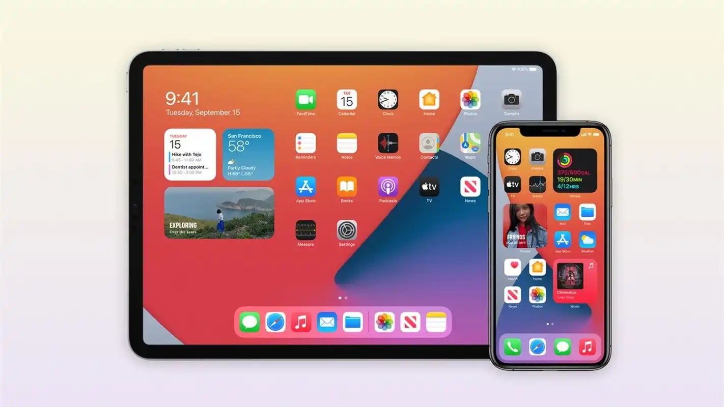 苹果ios14ipados14内置原生壁纸下载12p