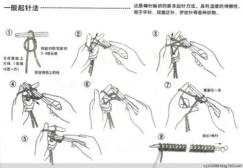 轻松简单的单双螺纹起针方法