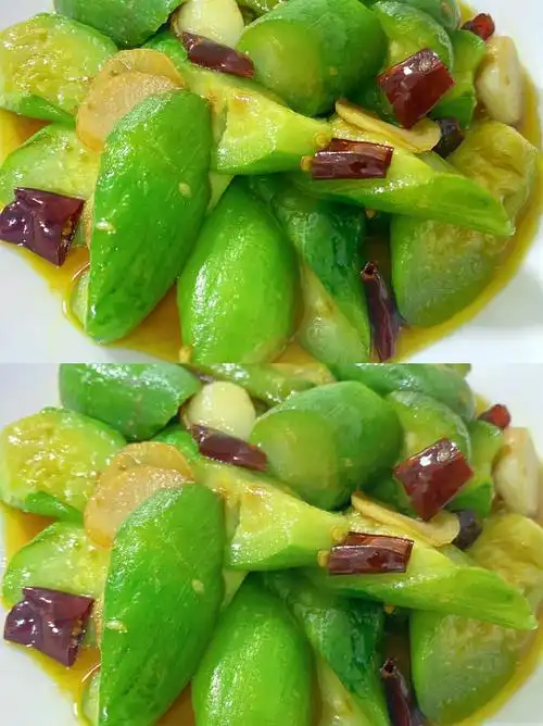 丝瓜这么做清淡爽口解油腻巨巨巨好吃01