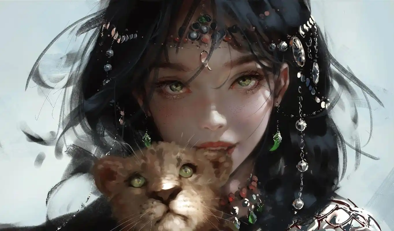 风铃公主.#鬼刀 #风铃公主#电脑壁纸#wlop #插画 - 抖音