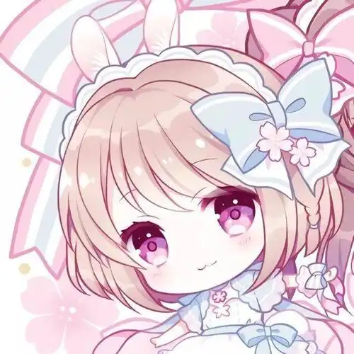 1马克笔手绘软萌闺蜜头像