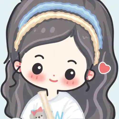 可爱穿搭#头像  #卡通头像  #女生头像  #q版人物