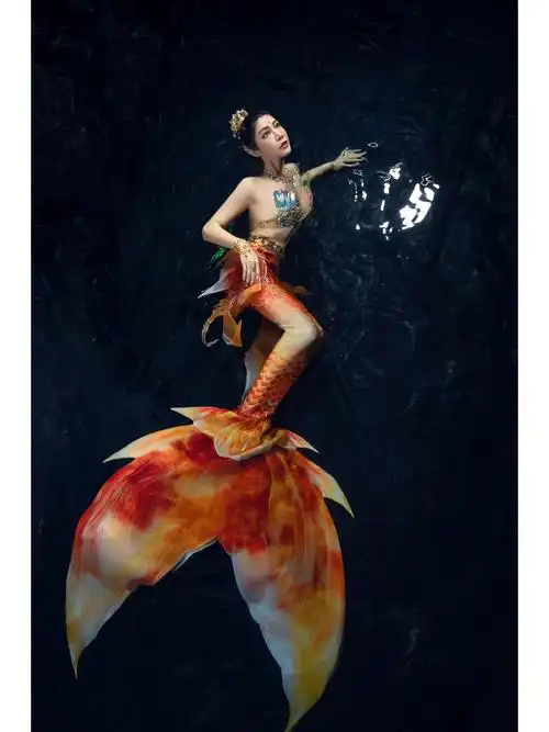 赤灵秒变古典系人鱼